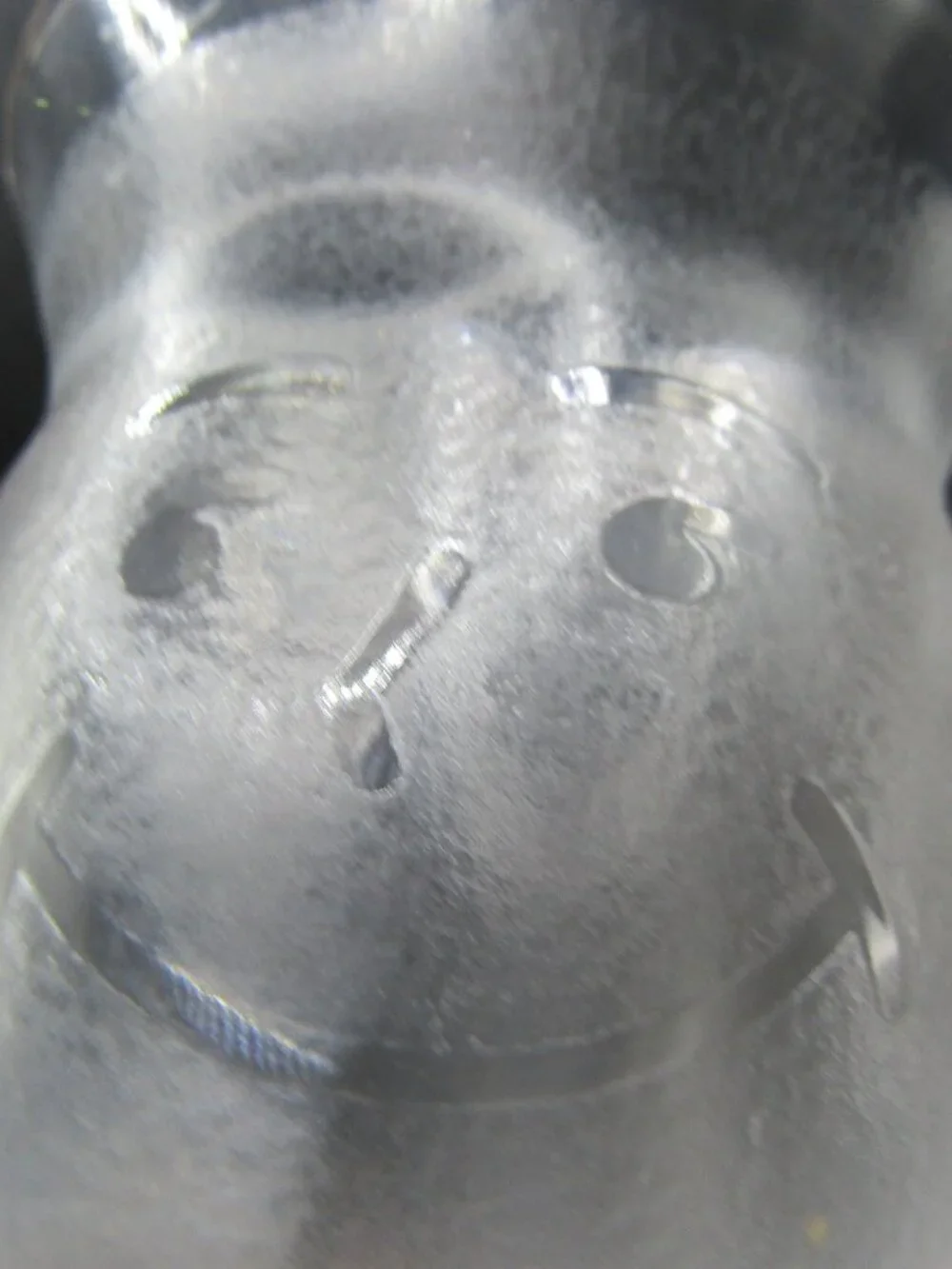 Set of Four Kool-aid Frosted Translucent Cups